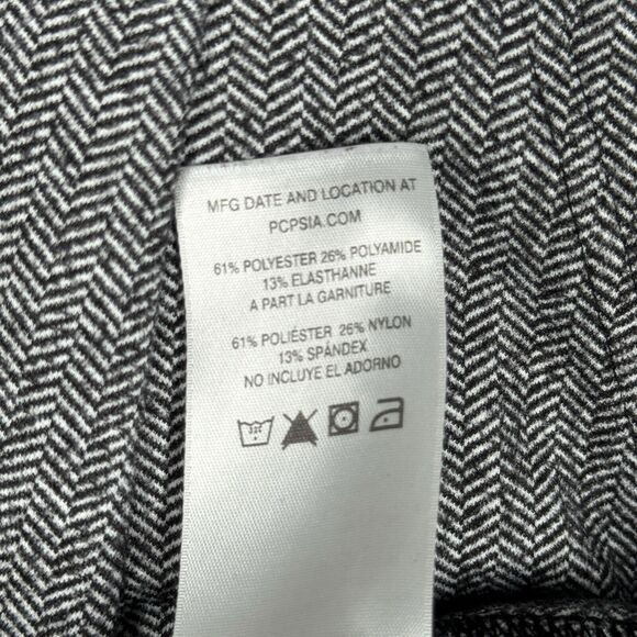 Patagonia Dress Womens Medium Black White Active Herringbone Heritage Outdoor - Picture 10 of 11